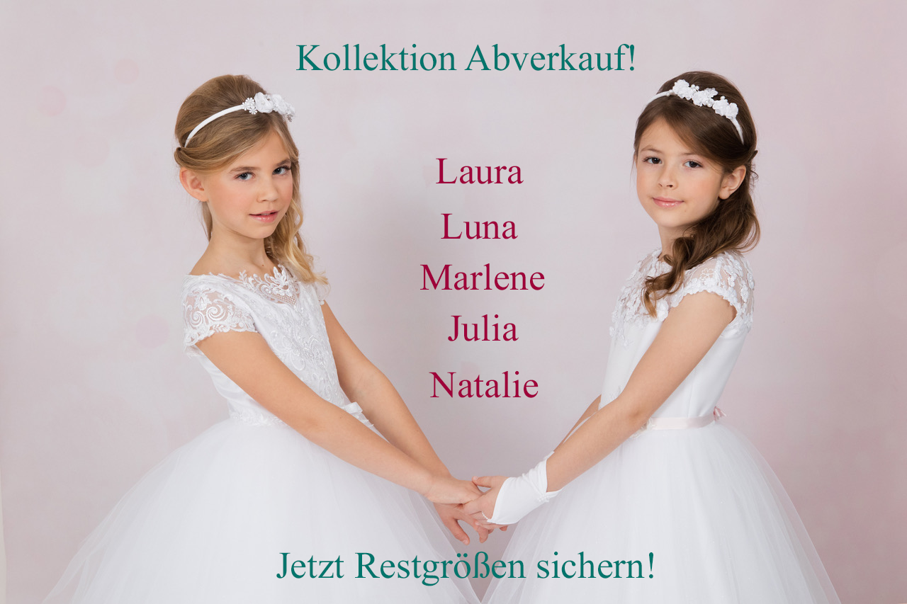 Kommunionkleider im Sale