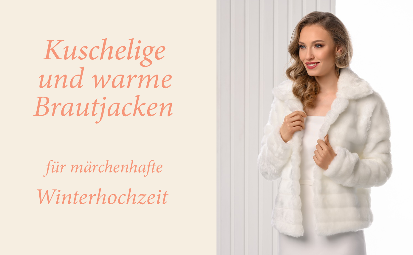 Winter Braut Bolerojacke Hochzeit