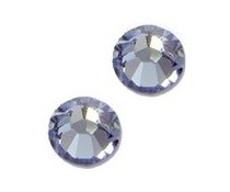Strass steentjes rond Light Sapphire Strass steentjes rond Light Sapphire