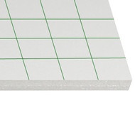 Pannello di cartone espanso adesivo 5mm A1 autoadesiva/bianca (10 lenzuola)