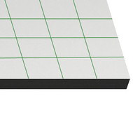 Zelfklevend foamboard 5mm 100x140 zelfklevend/zwart (25 platen)