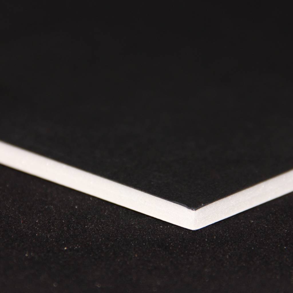 Carton mousse blanc de 5mm d'épaisseur, format A3-29,7x42cm