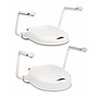 Hi Loo toiletverhoger vast met deksel