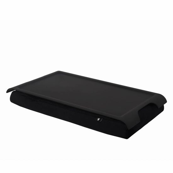 Mini laptray/ schoottafel antislip zwart/zwart Bosign Mini laptray/ schoottafel antislip zwart/zwart