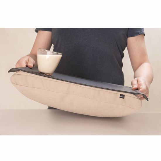 Laptray/schoottafel antislip zand/zwart Bosign Laptray/schoottafel antislip zand/zwart