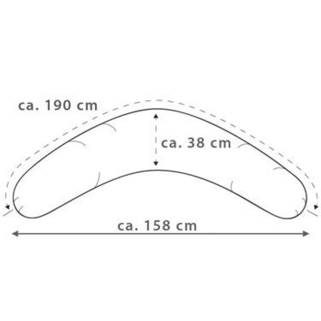 Theraline hoefijzerkussen