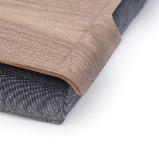 Laptray/schoottafel Walnoot/hout Bosign Laptray/schoottafel Walnoot/hout