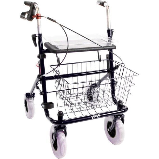 Provo rollator 2e generatie eenzijdig geremd rechts