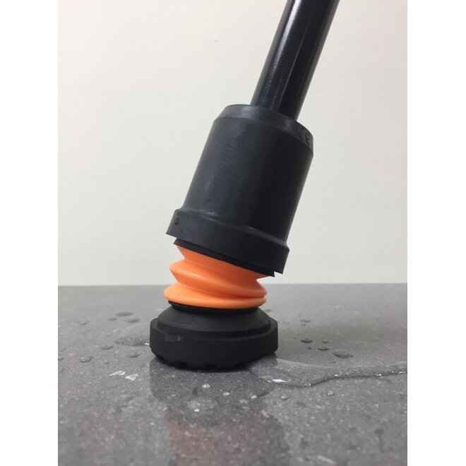 Flexibele dop wandelstok