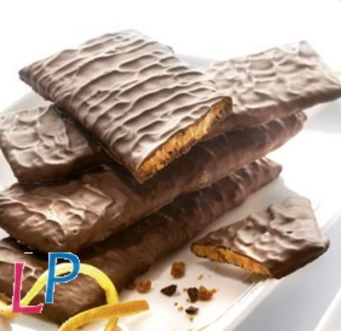 Fit-Knackers met melkchocolade 15st