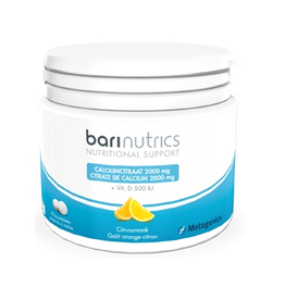 BariNutrics Calciumcitraat Citrus NF90 kauwtabletten