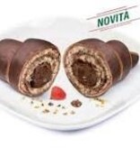 Bonte Brioche met Cacao-topping en Chocoladecrème-vulling