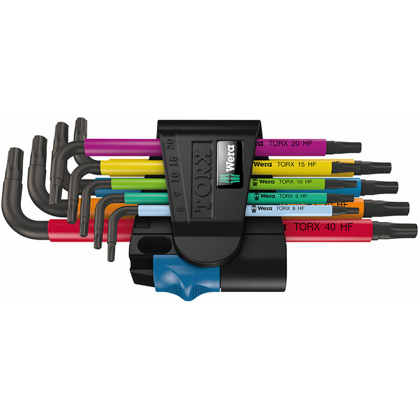 Wera 967/9 TX/Torx Multi colour set (9pc)