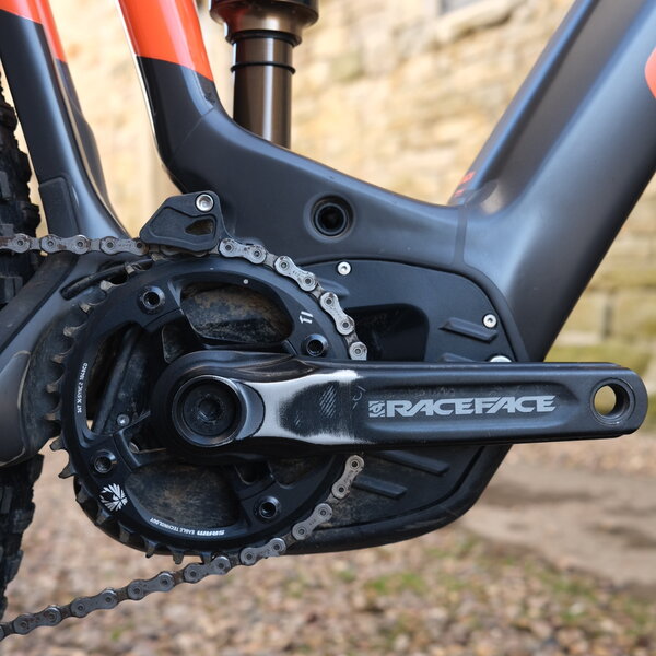 Mondraker Ex-Demo 2023 Mondraker Crafty Carbon RR Carbon/Orange Large