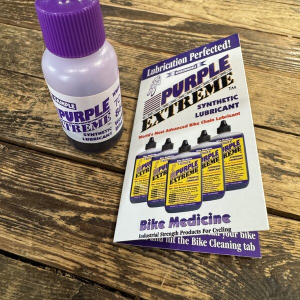 Bike Medicine Purple Extreme Chain Lube 1/4OZ Single Application SAMPLE