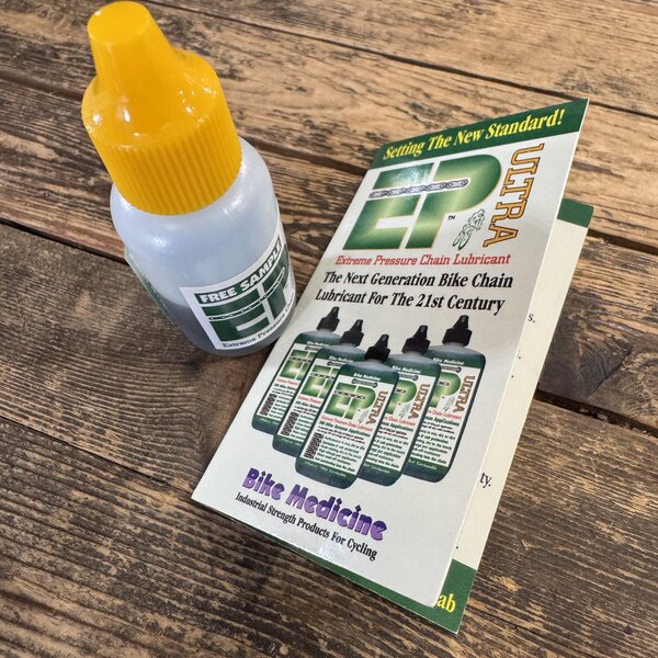 Bike Medicine EP Ultra Chain Lube 1/4OZ Single Application SAMPLE