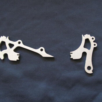 Ceeway DBH Steel Disc Brake Dropouts (Pair)