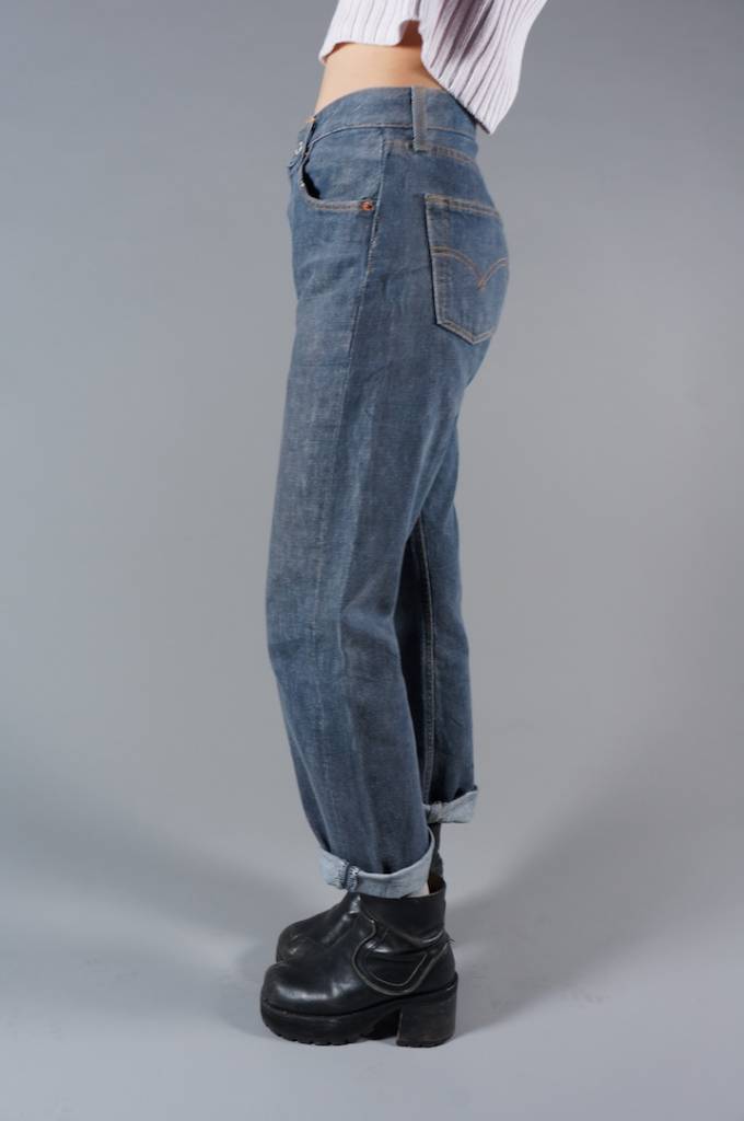 Levi's Grau Blau Jeans