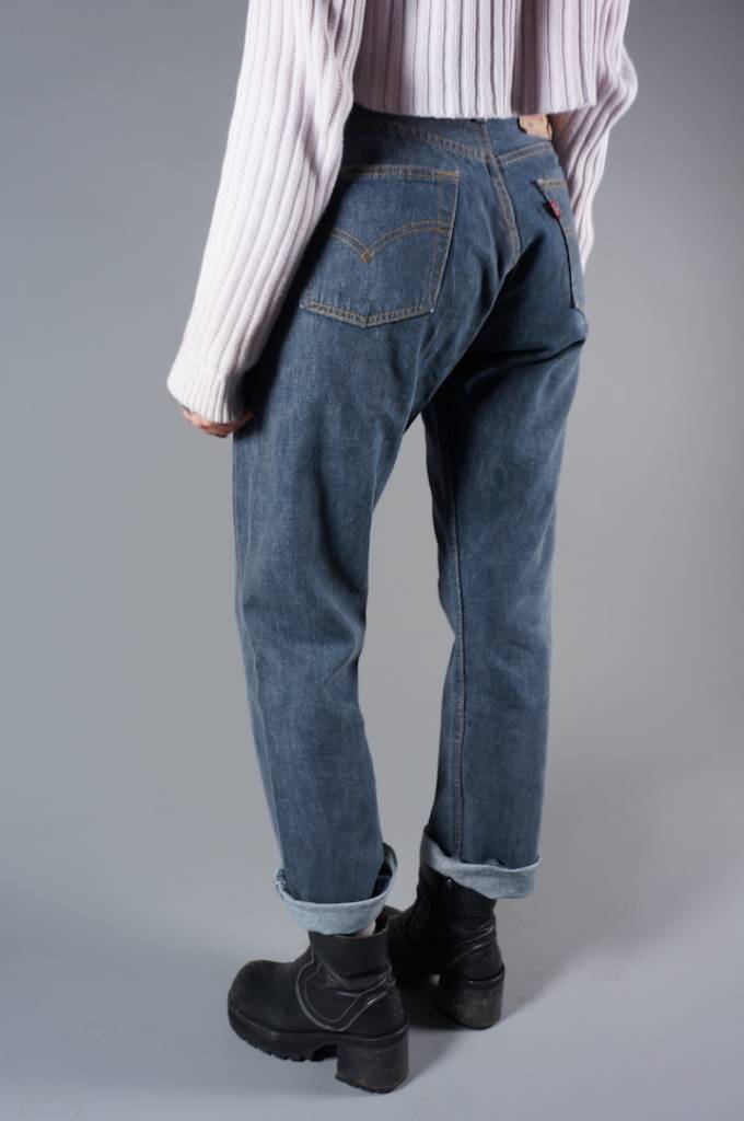 Levi's Grau Blau Jeans
