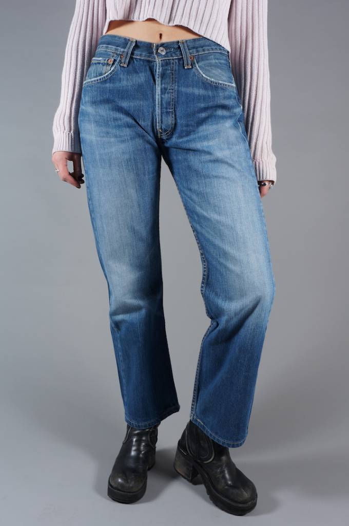 Levi's 501 Jeans - dunkle Waschung