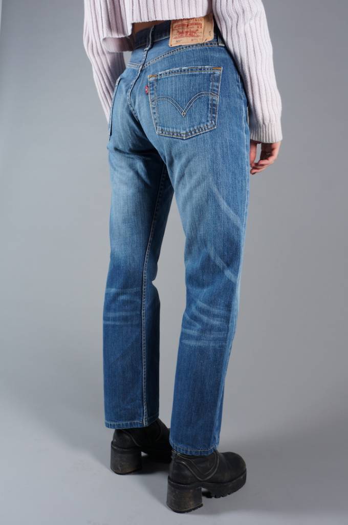 Levi's 501 Jeans - dunkle Waschung