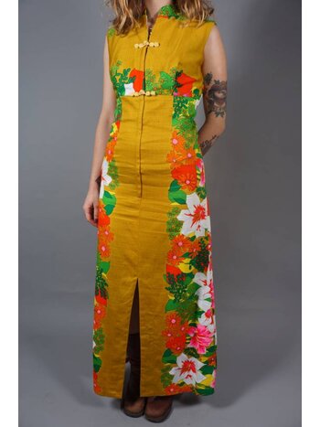 70s Maxi Jurk Janet