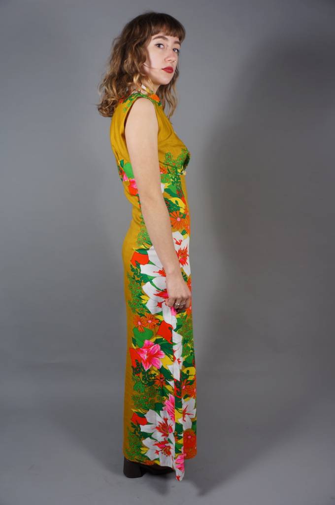 70er Maxikleid Janet