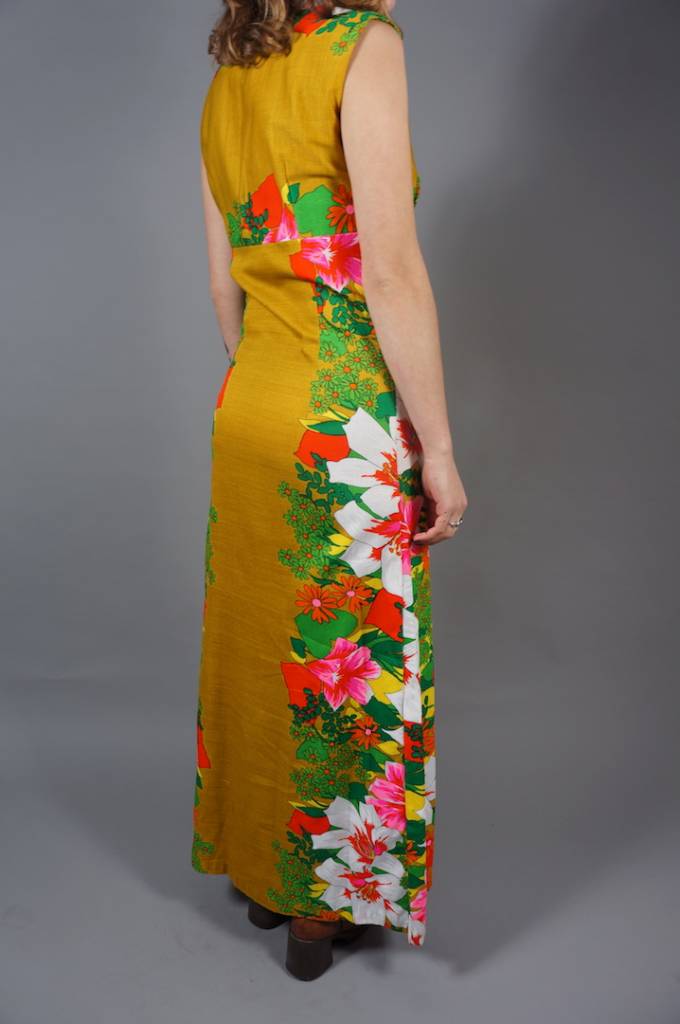 70er Maxikleid Janet
