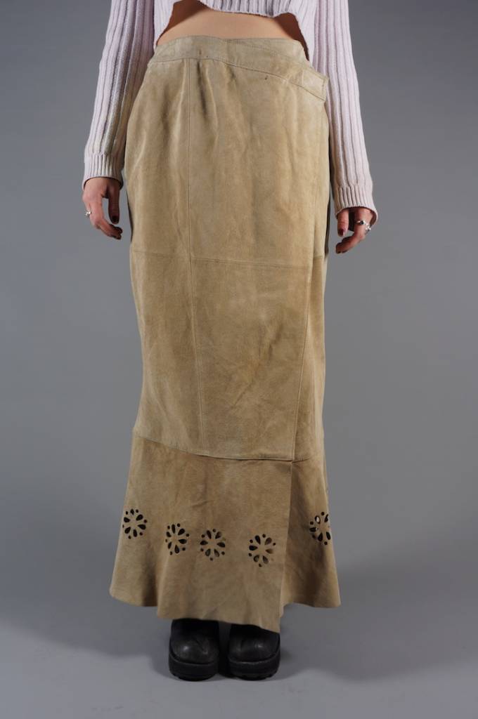70s Suede Rok Jody
