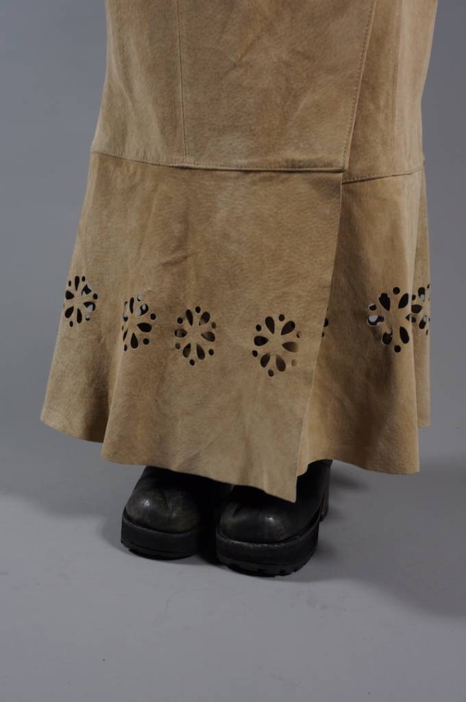70s Suede Rok Jody