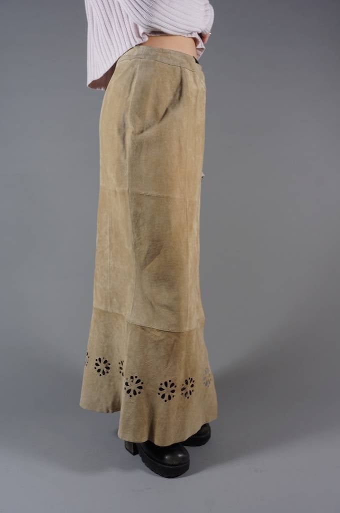 70s Suede Rok Jody
