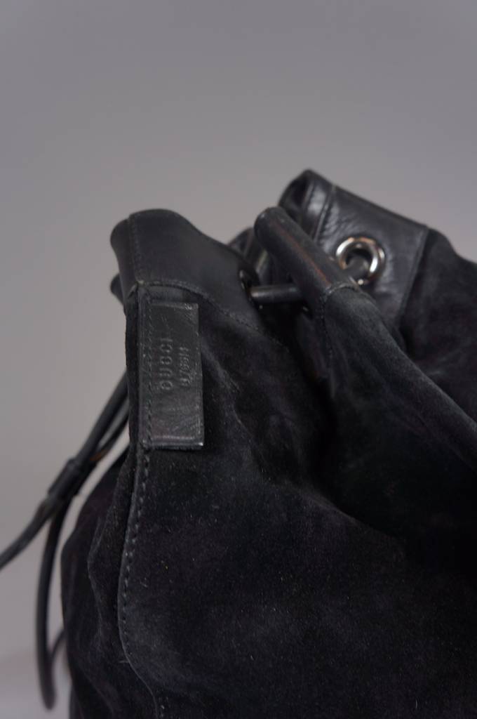 Gucci Suede Backpack