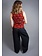 Lace Jumpsuit with Flare Pants