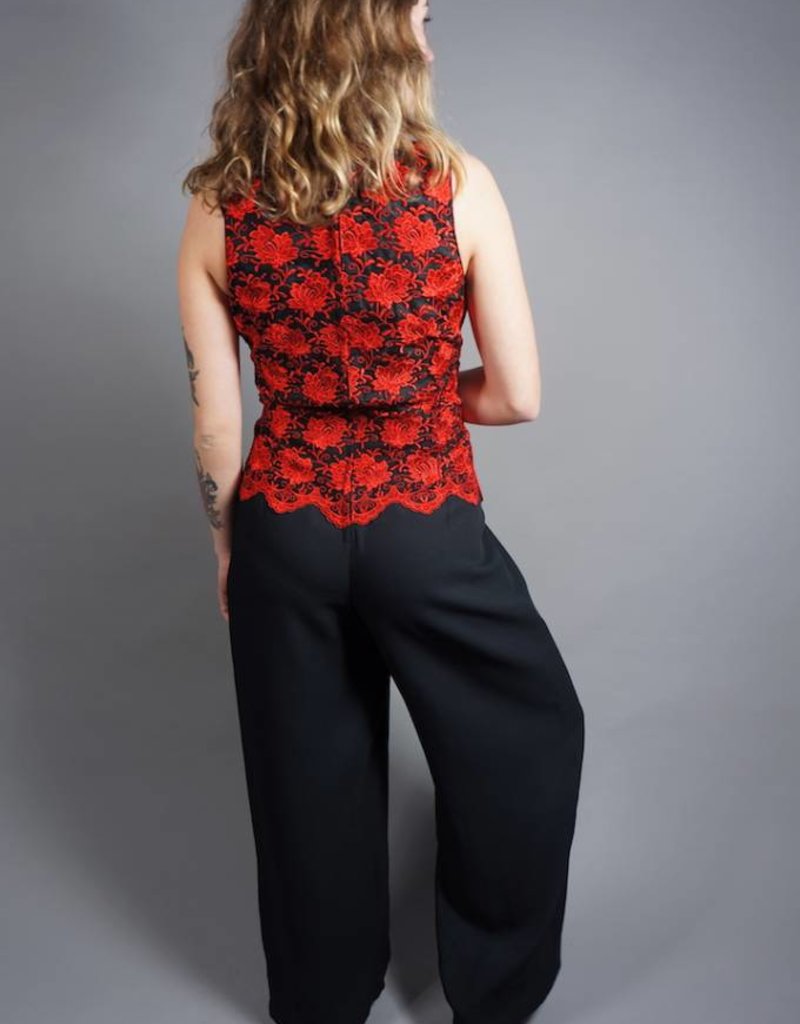 jumpsuit with flare pants