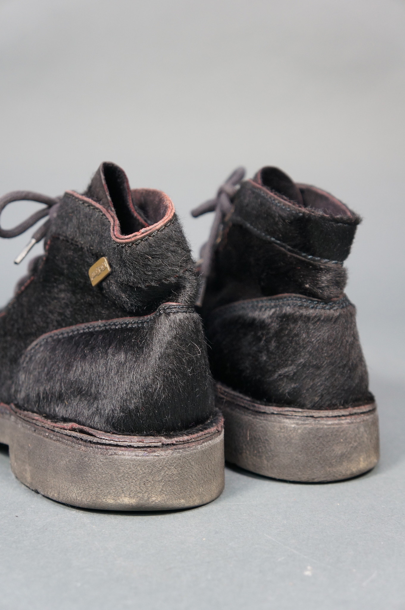 Kickers Schnürschuhe mit Fell