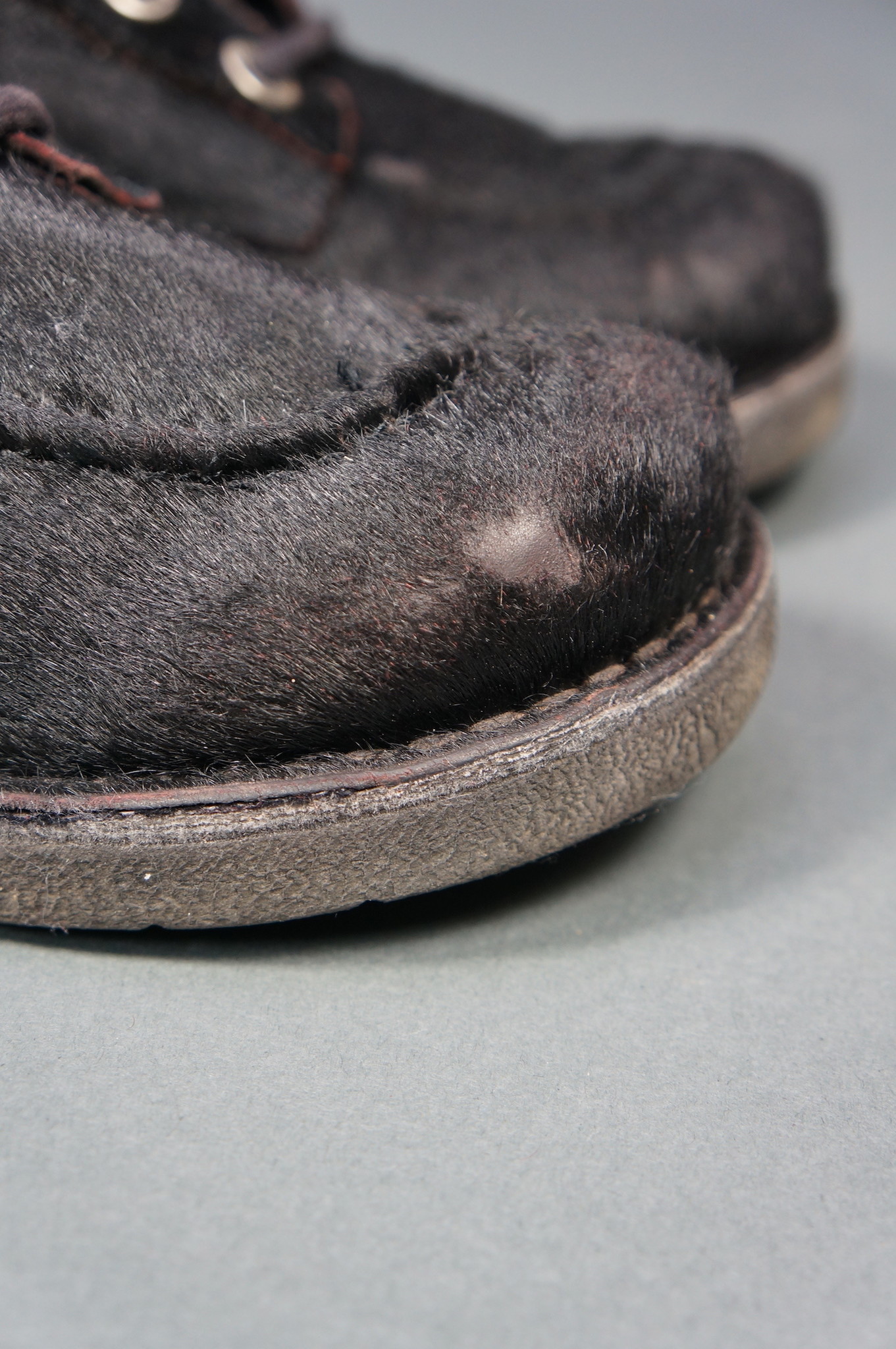 Kickers Schnürschuhe mit Fell