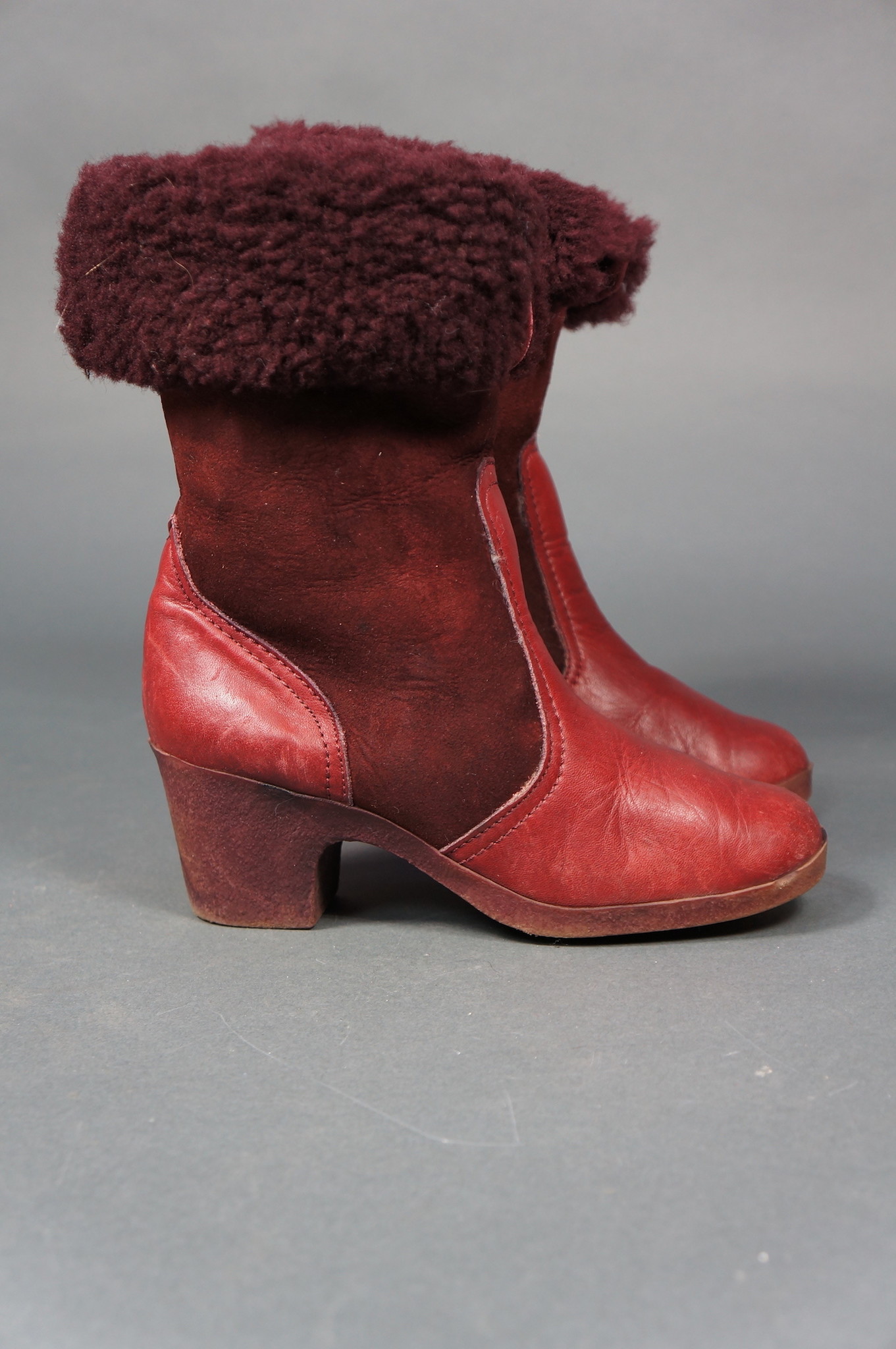 80er Gefütterte Stiefel Alexandra