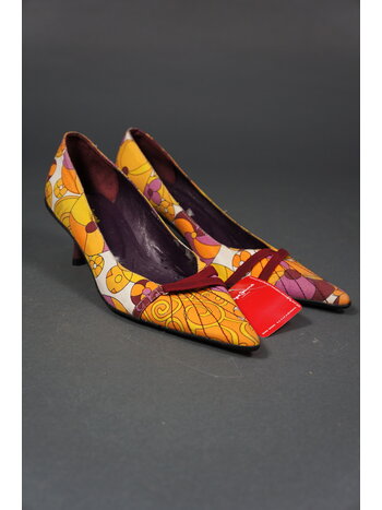 90er Pepe Jeans Kitten Heels Flower Power