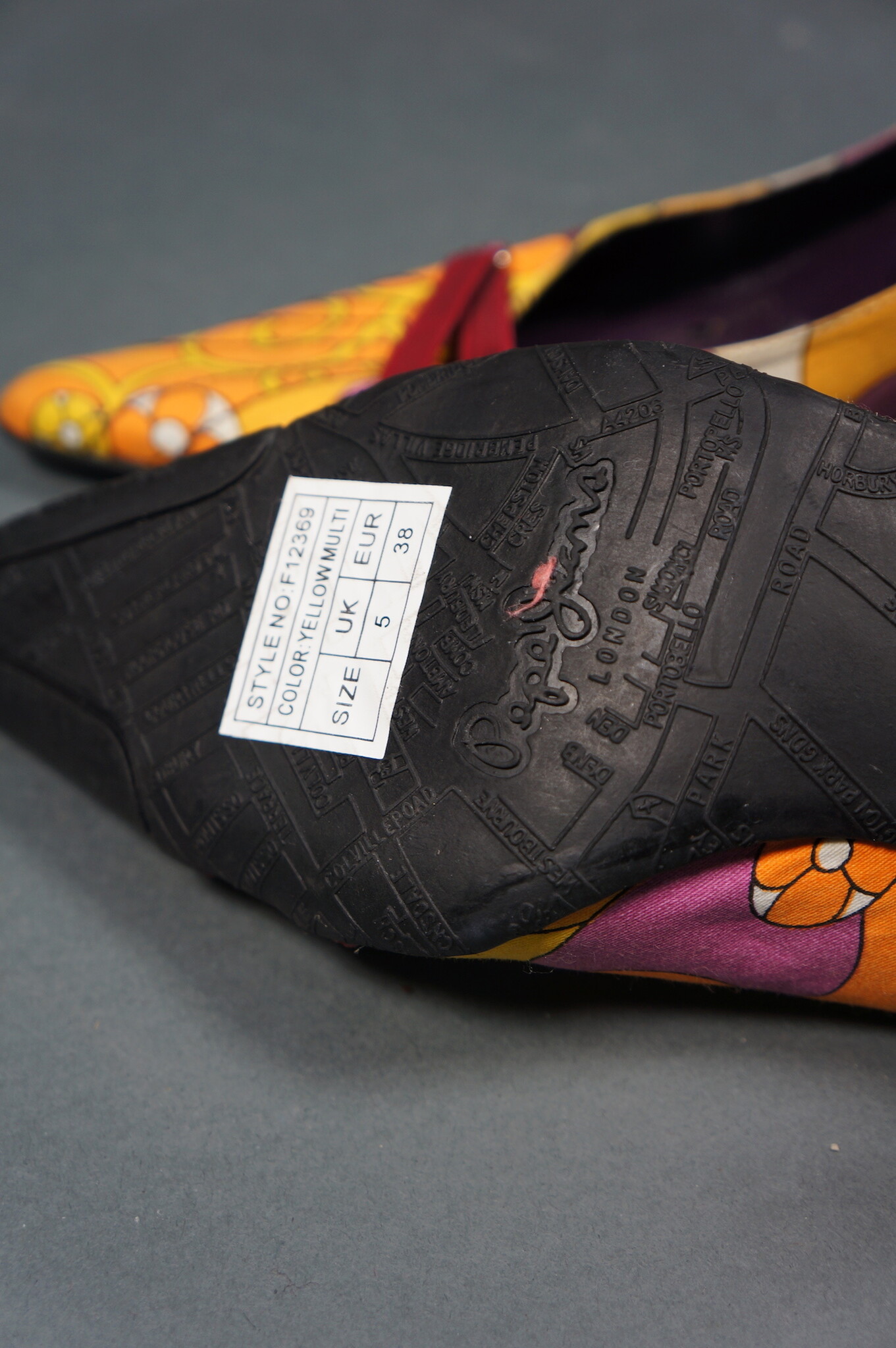 90er Pepe Jeans Kitten Heels Flower Power