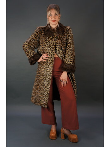 Valentino 70s Leopard Coat