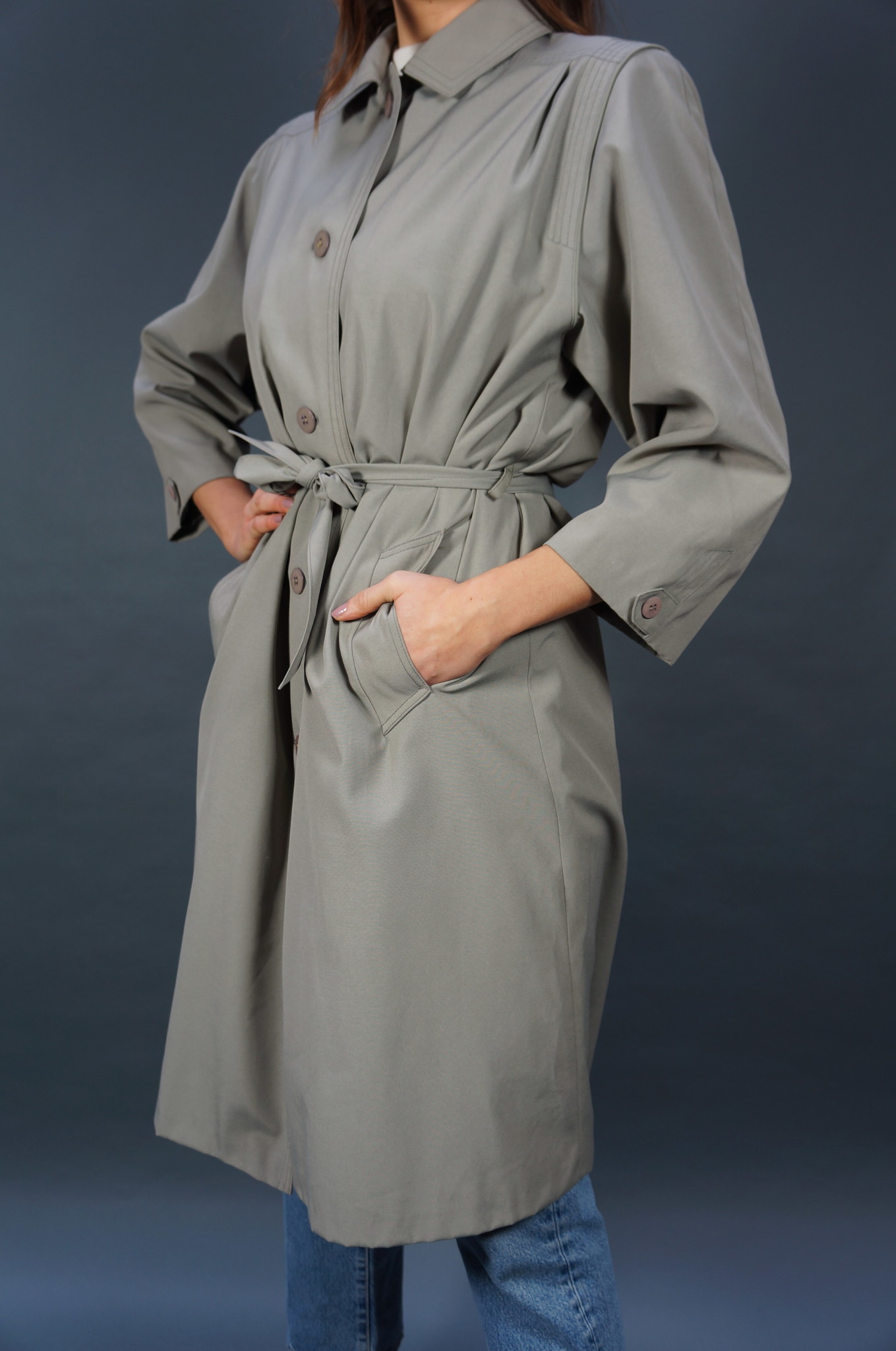 90s Trench Coat Ellen