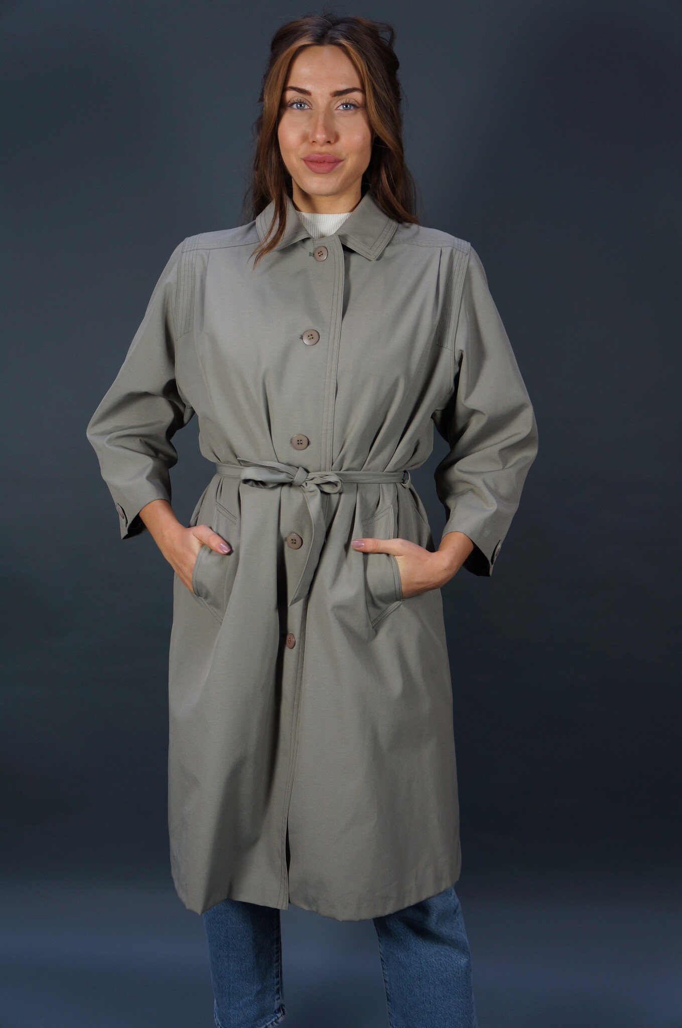 90s Trench Coat Ellen