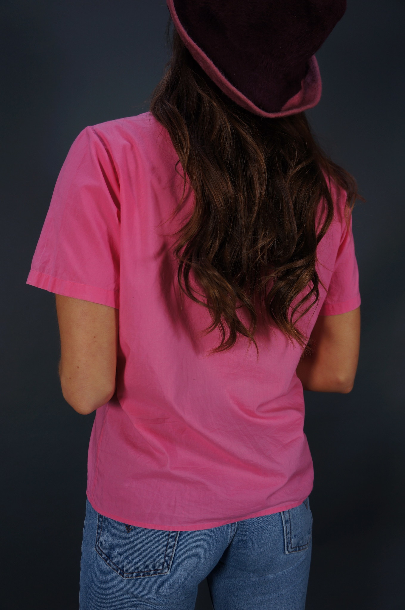 Cacharel Pink Lady Blouse