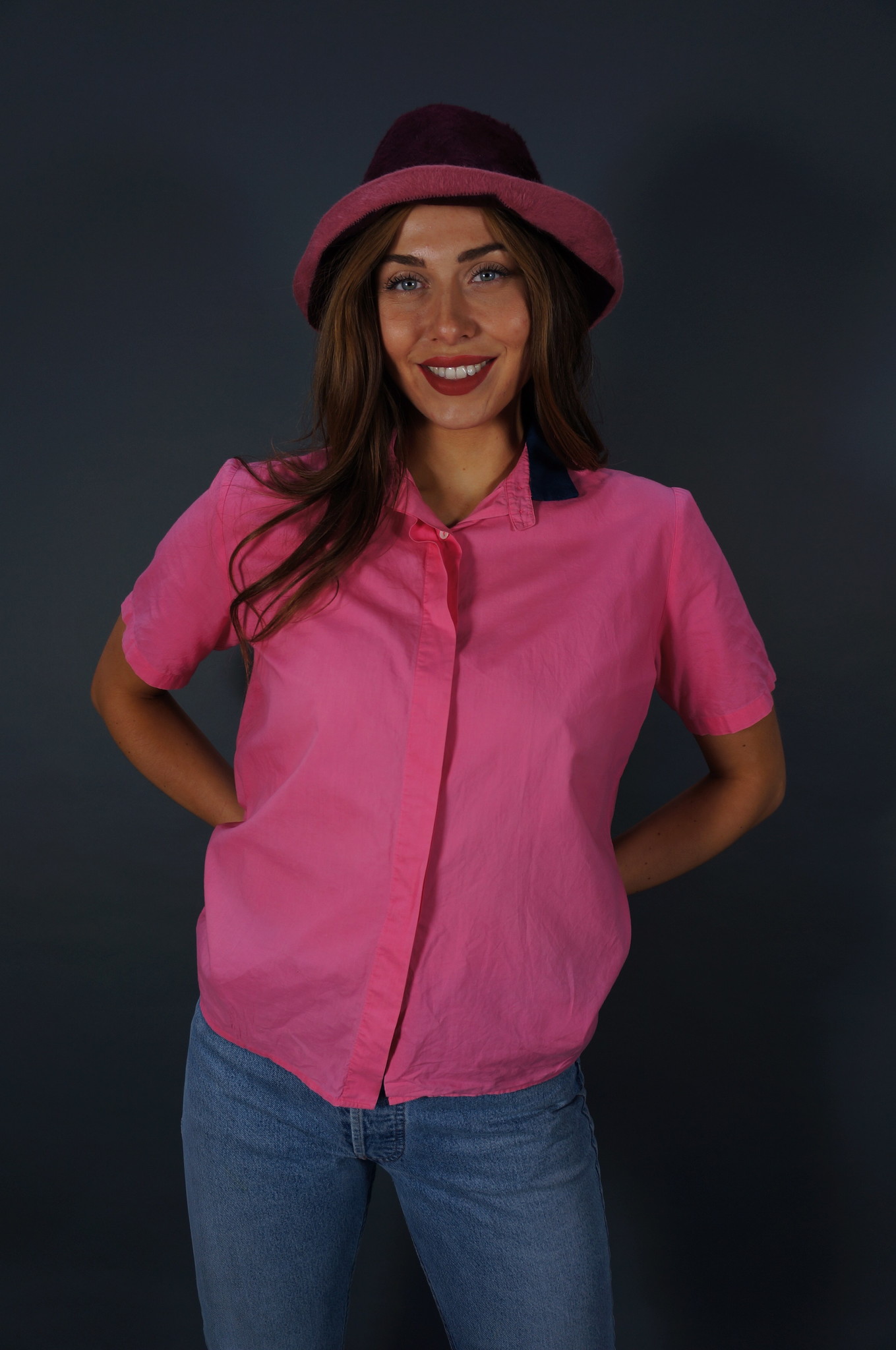 Cacharel Pink Lady Blouse