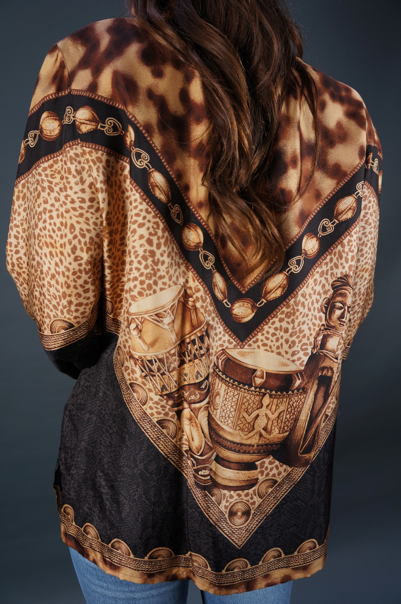 90s Escada Animal Blouse