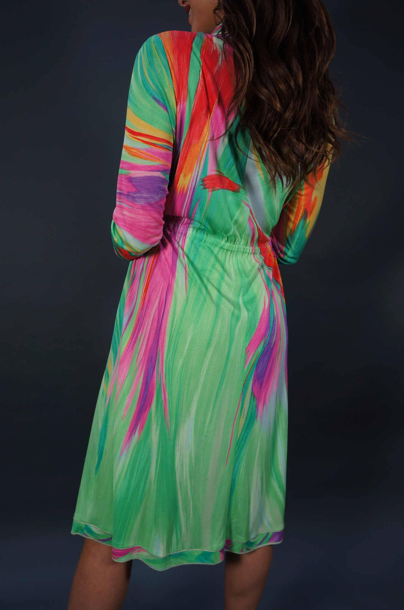 Leonard Paris Silk Signature Dress