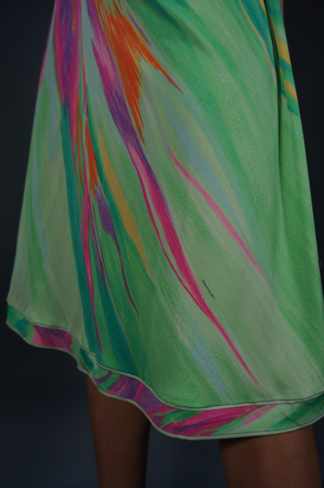 Leonard Paris Silk Signature Dress