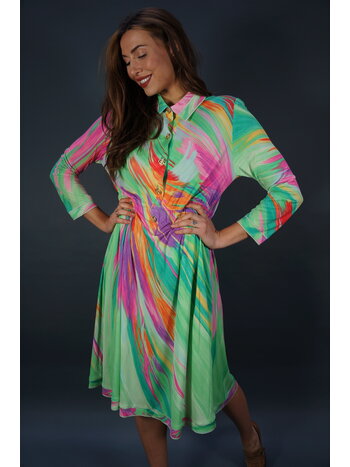 Leonard Paris Silk Signature Jurk