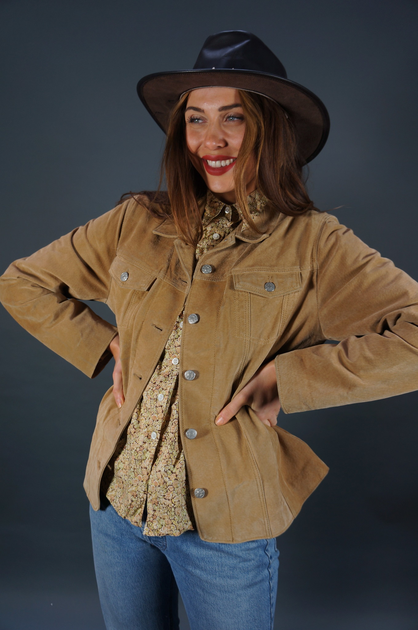 Suede Cindy Jacket