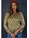Escada Seidenbluse mit Sonnenblumen